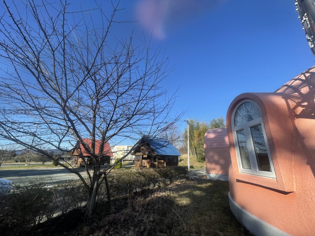 佐渡市国仲地区でドームハウス、ログハウス、ロフト付きアパートを所有することになりましたの画像